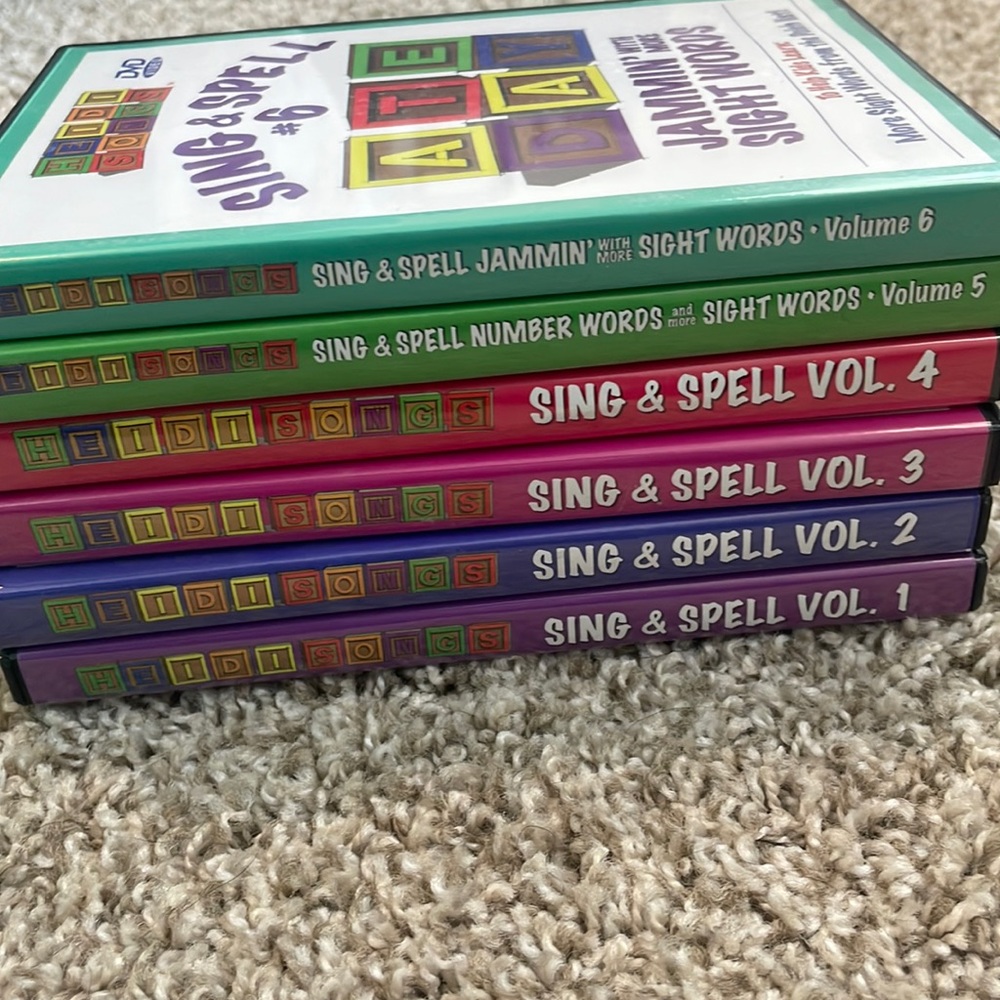 Heidi Songs Sing & Spell DVD Collection